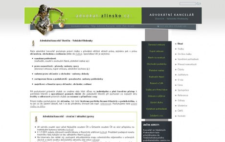 Web advokat-zlinsko.cz